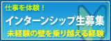 インターンシップ生募集中